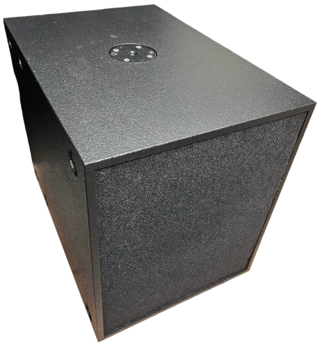 Slim15b aktiver 15" Subwoofer mit 3-Kanal Powersoft Endstufenmodul MIETE
